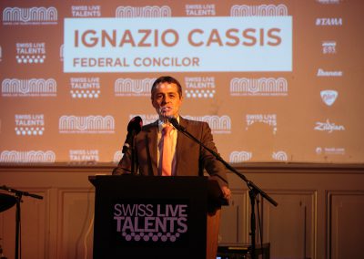 Ignazio Cassis, Conseiller fédéral, Turnhalle, SLT, MuMa 17